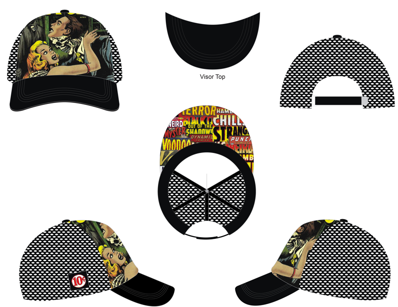 Comic Horror Hat - Venus19